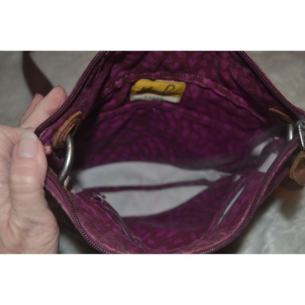 Fossil Key-Per Multi-Color Crossbody Purse and Matching Wallet - Picture 6 of 8